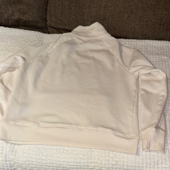 Gently Loved Peloton Off-White Pullover with Pink Details - Picture 5 of 7